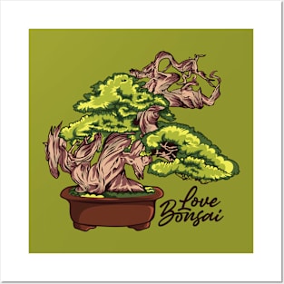 bonsai series Posters and Art